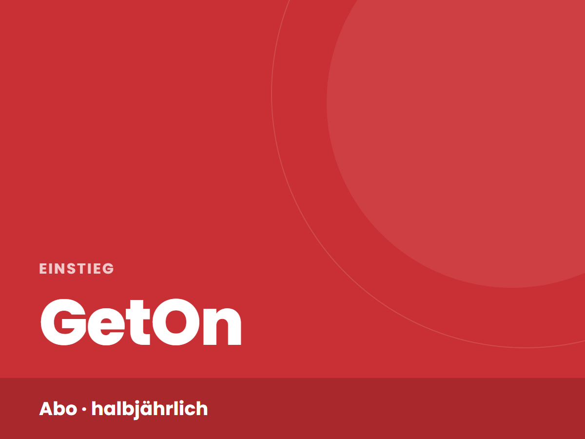 GetOn Abo halbjährlich (390)
